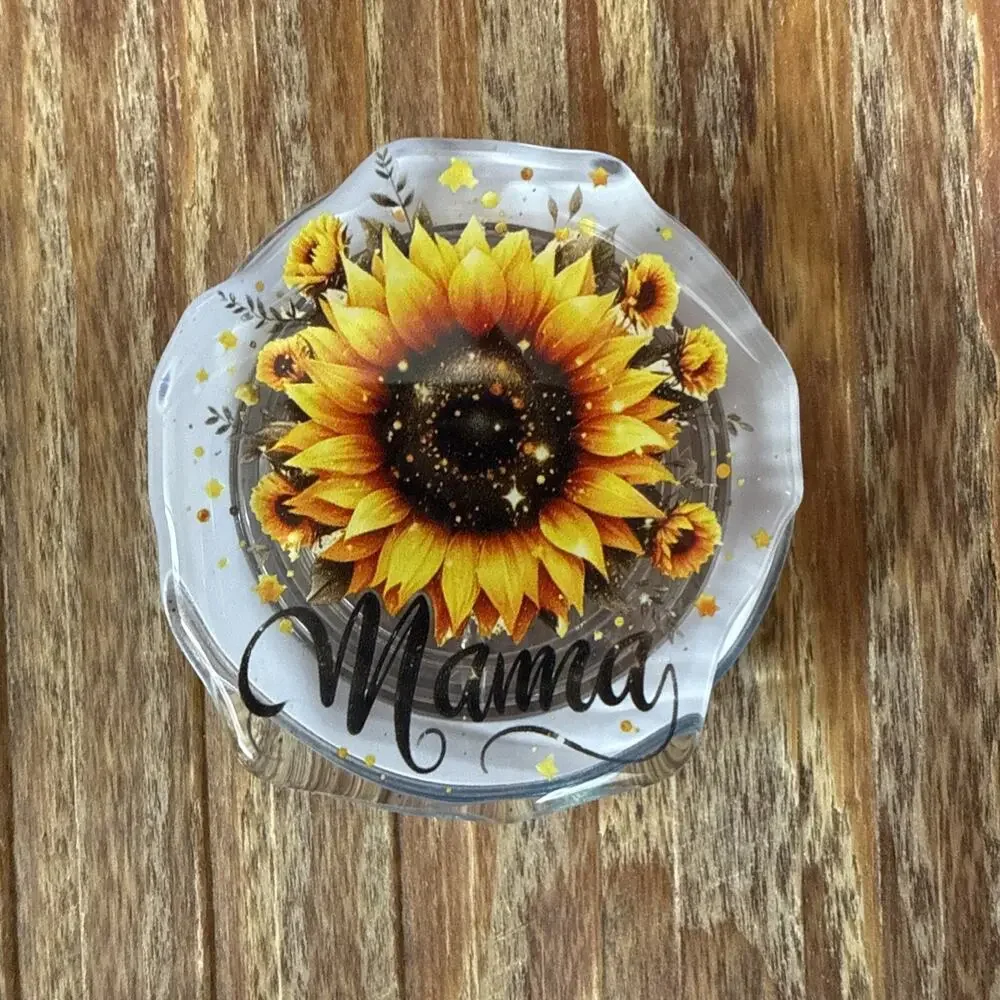Magnetic Sunflower - Mama Pop Up Phone Grip